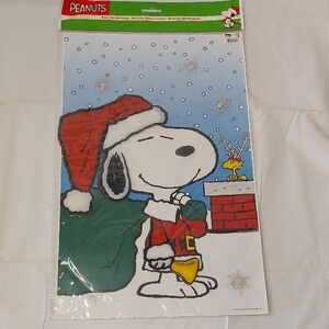 Peanuts Holiday Decor with Snoopy in Red and Green